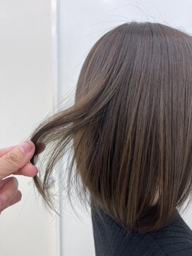 レオ 幸手(Leo) 透明感♪20代30代40代髪質改善カラー内巻きショートボブ小顔艶感