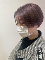 アングゥギャラリー(ungu GALLERY)&nbsp;ハンサムショート／ダブルカラー／パープル