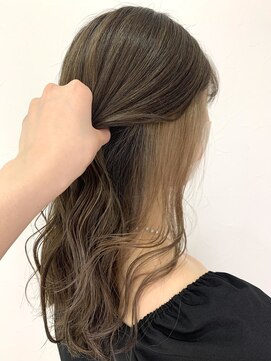 シエル 立川店(CIEL) 《CIEL由井》イヤリングカラー×シルバーベージュ