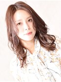 大人可愛い小顔美髪ツヤ髪モカブラウン大人ガーリー髪質改善A7