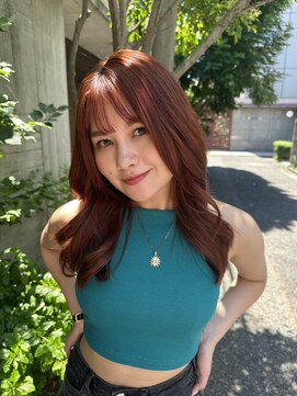 シェノン 表参道(CHAINON) 1bleachでできるorange brown