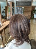 白髪ぼかしのハイライト30代/40代/50代