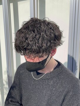 アース オーセンティック 高松レインボーロード店(EARTH Authentic) 刈り上げマッシュ×波巻きスパイラル