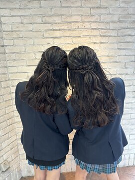 コル(CoL) 高校生卒業式ヘア♪