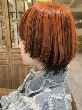 ベティバイシェーン(Betty by schon) マッシュウルフのアンブレラカラー