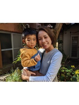 自分以外誰もいない個室空間だから、お子様も一緒にサロンtimeを満喫＊[藤沢駅/個室/髪質改善/ハイライト]