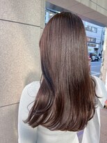 バルベストーキョーサウス(BARBES TOKYO SOUTH)&nbsp;艶ダークベージュブラウンヘア【RISA】