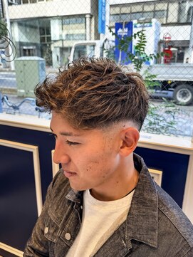 アンソル オブ リシェール(N'SOL of RICHAIR) ダークアッシュ/ニュアンスパーマ/韓国マッシュ/スペインカール