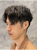 縦落ちスパイラルパーマ