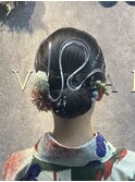 シニヨンヘア