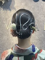 バサラ 池袋店(VASARA)&nbsp;シニヨンヘア♪着物ヘア/浴衣ヘア/卒業式ヘア/成人式ヘア