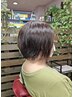レディースカット＋カラー(肩までの長さの方)+トリートメント￥9000→￥7000