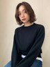 【うる艶実感♪】カット＋うるおい極艶ケアカラー＋マイクロバブル　￥11000