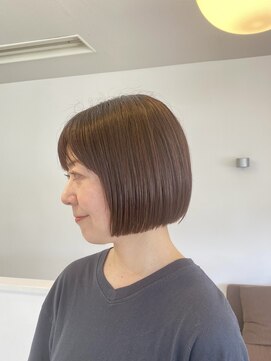 ワンレングスボブ