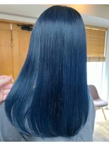 ロッソ ヘアアンドスパ 北千住店(Rosso Hair&SPA)&nbsp;ブルーブラック髪質改善カラー【北千住】