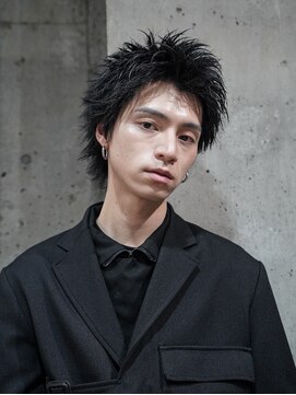 クオルヴィラ 立川北口(QOL villa) スパイキーショートメンズショートアップバング