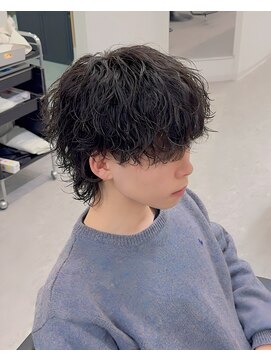 ブライト(BRIGHT) マッシュウルフシャドウパーマ