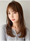 デジタルパーマサイドバングミニウルフ愛され美髪イメチェン