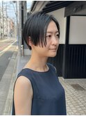 すきっとクールなハンサムショート
