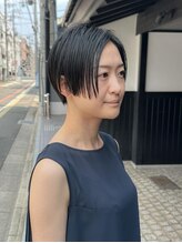 クルー(Creww KYOTO) すきっとクールなハンサムショート