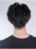 【SENSE original】センターパートツイストスパイラルパーマ