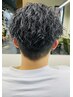 【メンズ人気No.1♪】メンズカット+パーマorカラー+炭酸スパ　￥11550→￥5950