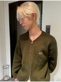サーフカール/スパイキーショート/ブルーブラック/梅田
