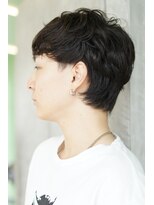 にもう&nbsp;フェザーパーマ　ニュアンス　サーフカール