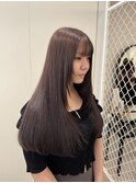 【瑠唯】透明感たっぷりラベンダーグレージュ