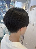 丸みショートボブ