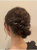 ヘアアレンジ/ヘアセット/まとめ髪/パーティアレンジ/結婚式