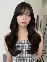 ソヨン 名駅2号店(SOYON) 前髪/毛流れ/小顔/ココアベージュ/髪質改善/栄/栄駅