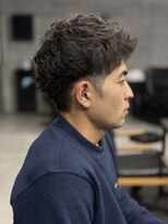 サン 福井工大前店(SUN) メンズパーマ/ニュアンス/フェザー/フェード/眉毛/バーバー