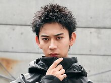 フィフス 原宿(fifth)の雰囲気（大人の色気と清潔感！スパイキーショートパーマ[原宿/メンズ]）