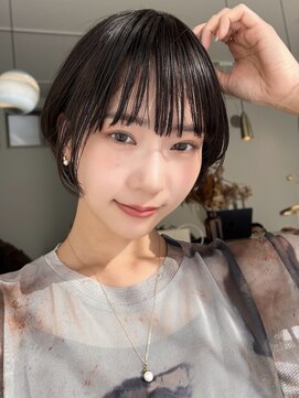 サークル(circle) 大人可愛い20代30代40代50代小顔ショートボブナチュラルショート