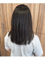 ガリカ 博多(Gallica) <ゲスト>カット&縮毛矯正でミディアムレイヤー