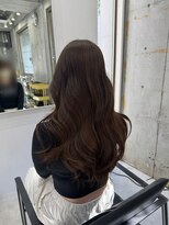 ディジョン 自由ヶ丘(Dijon) 韓国顔まわりレイヤーカットグレージュオリーブベージュブラウン