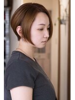 ルーシー ヘアデザインワークス(Lucy Hair Design Works) サロンワーク×ショートボブ