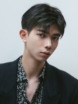 ハク 銀座(HAK.) Men's/メンズカット/メンズショート/センターパート/黒髪/眉毛
