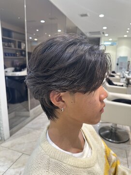 ケンジ 平塚 アネッタ(KENJE annetta) メンズ　メンズパーマ　フェザーパーマ　波巻パーマ　特殊パーマ