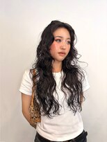 ノットイコール(not equal)&nbsp;wave long perm