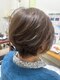 美容室ピュアの写真/天然由来のヴィラロドラカラーで髪に優しく！白髪染めにも対応しています。