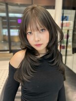 キーン 吉祥寺店(keen)&nbsp;【AYAKA】ハッシュカット×オリーブグレージュ