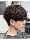 スパイキーショート/短髪/メンズカラー