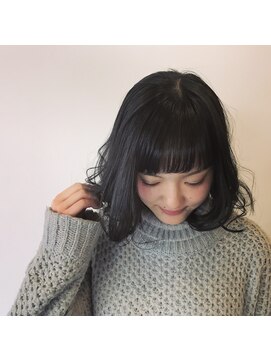 プラスワン 自由が丘(+ONE) 【+ONE 自由が丘】キュートなゆるふわボブ
