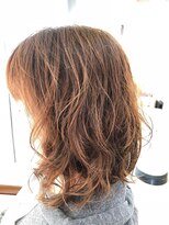 ヘアープロデュース ケー(HairProduceK)&nbsp;20代30代40代くせ毛風パーマ丸みショート小顔カット抜け感