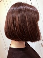 アレーン ヘアデザイン(Alaine hair design)&nbsp;【NAOMI】フラットボブ×autumnマロンブラウン