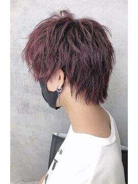 ネクスト 静岡店(NEXT) 【NEXT shizuoka 竹田】ブリーチなしダブルカラー×カシスレッド