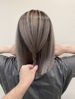 アールヘア(ar hair)&nbsp;☆シルバーベージュバレイヤージュ☆