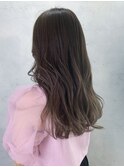 ミルクティーブラウン_オリーブカラーハイライトカラー_ba306242